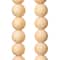 Natural Wooden Round Beads, 15mm by Bead Landing™
